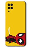 Galaxy A12 Kılıf HD Desen Baskılı Arka Kapak - DeadPool 6 