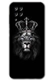 Galaxy A12 Kılıf HD Desen Baskılı Arka Kapak - King Lion 