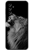 Galaxy A13 5G Kılıf HD Desen Baskılı Arka Kapak - Lion 