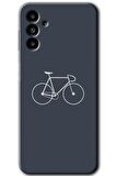 Galaxy A13 5G Kılıf HD Desen Baskılı Arka Kapak - Bike 