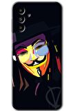 Galaxy A13 5G Kılıf HD Desen Baskılı Arka Kapak - Vendetta 
