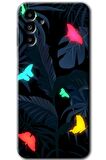 Galaxy A13 5G Kılıf HD Desen Baskılı Arka Kapak - Lighter Butterfly 