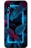 Galaxy A2 Core Kılıf HD Desen Baskılı Arka Kapak - Mekanik Yaprak 4 
