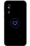 Galaxy A2 Core Kılıf HD Desen Baskılı Arka Kapak - Heart Strokes 