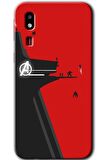 Galaxy A2 Core Kılıf HD Desen Baskılı Arka Kapak - Avengers Tower 