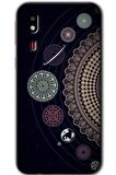 Galaxy A2 Core Kılıf HD Desen Baskılı Arka Kapak - Gezegen Döngüsü 