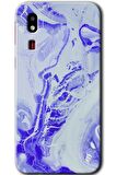 Galaxy A2 Core Kılıf HD Desen Baskılı Arka Kapak - Cranny Liquid Wall 