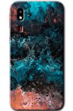 Galaxy A2 Core Kılıf HD Desen Baskılı Arka Kapak - Liquid Colorfull 