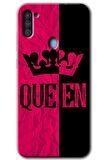 Galaxy M11 Kılıf HD Desen Baskılı Arka Kapak - Queen 