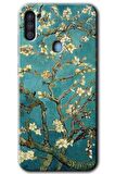 Galaxy M11 Kılıf HD Desen Baskılı Arka Kapak - Almond Blossom 