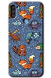 Galaxy M11 Kılıf HD Desen Baskılı Arka Kapak - Animals Funny 
