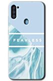 Galaxy M11 Kılıf HD Desen Baskılı Arka Kapak - Fearless 