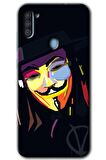 Galaxy M11 Kılıf HD Desen Baskılı Arka Kapak - Vendetta 