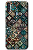 Galaxy M11 Kılıf HD Desen Baskılı Arka Kapak - Mandala Desen 
