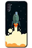 Galaxy M11 Kılıf HD Desen Baskılı Arka Kapak - Space Smoke 