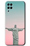 Galaxy M12 Kılıf HD Desen Baskılı Arka Kapak - Rio 