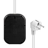 6'lı Akım Korumalı Priz, 1.5 Metre Kablo, 3 x USB, 1 x Type-C PD Girişli, Grup Priz, 10ah Akım Korumalı Priz, 2500W Güç, Anahtarlı, Topraklı,