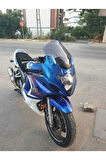 Suzuki GSX 650 F Siperlik Ön Cam 2008 2012 Model 40cm Açıkfüme Renkli 4mm