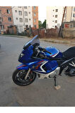 Suzuki GSX 650 F Siperlik Ön Cam 2008 2012 Model 40cm Açıkfüme Renkli 4mm