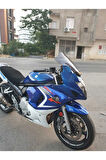 Suzuki GSX 650 F Siperlik Ön Cam 2008 2012 Model 40cm Açıkfüme Renkli 4mm