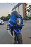 Suzuki GSX 650 F Siperlik Ön Cam 2008 2012 Model 40cm Siyah Renkli 4mm