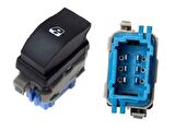 CAM AÇMA DÜĞMESİ ÖN SAĞ TEKLİ MAVİ KANGOO III MASTER III 10&gt; / DUSTER / MOVANO B 10&gt;