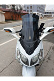 Sym Gts Evo 250 Siperlik Ön Cam 2006 2013 Model 63cm Siyah Renkli 4mm 10cm daha Uzun