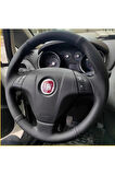 Fiat Uyumlu Linea Doblo- Fiorino Punto TuşluVersiyon Araca Özel Dikmeli Direksiyon Kılıf