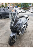 MotoGusto Dream 150 Siperlik Ön Cam 2023 2024 Model 75cm Şeffaf Renkli 4mm UZUN CAM