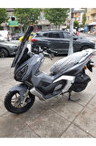 MotoGusto Dream 150 Siperlik Ön Cam 2023 2024 Model 75cm Siyah Renkli 4mm UZUN CAM