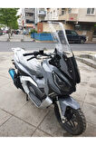 MotoGusto Dream 150 Siperlik Ön Cam 2023 2024 Model 78cm şeffaf Renkli 4mm UZUN CAM