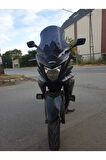 Suzuki İnazuma GW 250F Siperlik Ön Cam 2014-2017 Model 50cm Siyah Renkli 4mm