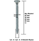 Geylani Sunta Vidası 3,5x25 500 Adet