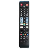 SAMSUNG NETFLİX PRİME VİDEO RAKUTEN HULU TUŞLU LCD LED TV KUMANDASI LCD 1074