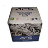 Afs Aspiratör Davlumbaz Havalandırma Borusu Alüminyum Flexi 127mm x 300cm