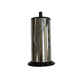 Baza Ayağı Metal Krom Ayak M10 Kalın Vidalı 10 Cm