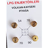 Geylani Lpg Tüp Ocak Memesi Enjektör Takımı 6 mm