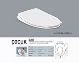 Çocuk Klozet Kapağı Nkp Çocuk Thermoplast Yavaş Kapanan Klozet Kapağı - Nkp0307