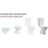 Nkp Slim Smart Thermoplast Yavaş Kapanan Klozet Kapağı 0302