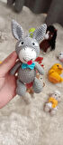 Amigurumi eşek anahtarlık aksesuar oyuncak