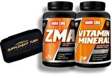 ZMA 180 Kapsül&Vıtamin Mineral 120 Tablet&ST PİLBOX Hediye