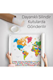 Beyaz Ülke Bayraklı Eğitici Başkent Detaylı Atlas 3833