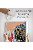 Jean Michel Basquiat,İsimsiz Kafatası 1981 Sergi Duvar Örttüsü - Halısı -4978