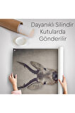 Ceylan Kafalı İnsan Duvar Örtüsü - Halısı -4983