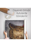 Domuz Kafalı İnsan Duvar Örtüsü - Halısı-4987