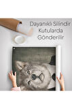 Köpek Kafalı İnsan Duvar Örtüsü - Halısı-4991