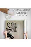 Banksy, Büyük İşler Yapmak İstiyorsanız İzin İstemeyi Bırakın Yazan Duvar Örtüsü-Halısı-5003