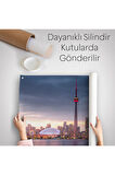 Kanada Toronto Manzarası Kanvas Duvar Örtüsü-Halısı-5079