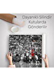 Michael Jordan Maç Sonu Şutu Kanvas Duvar Örtüsü-Halısı, Chicago Bulls Nba-5088