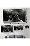 Muhammed Ali-Joe Frazier Duvar Örtüsü-Halısı, Spor Salonu Motivasyon Duvar Örtüsü-Halısı-5089